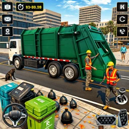 أيقونة Trash Crew: Garbage Truck Sim